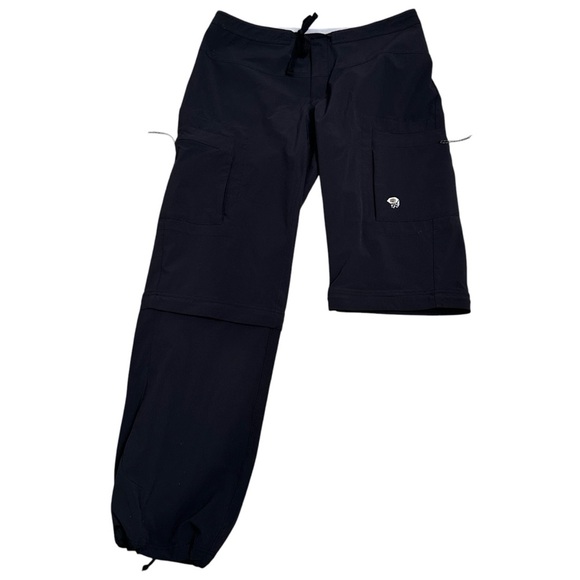 Mountain Hardware Women’s Size 8 Black Convertible Utility Jogger Pant - Picture 1 of 11